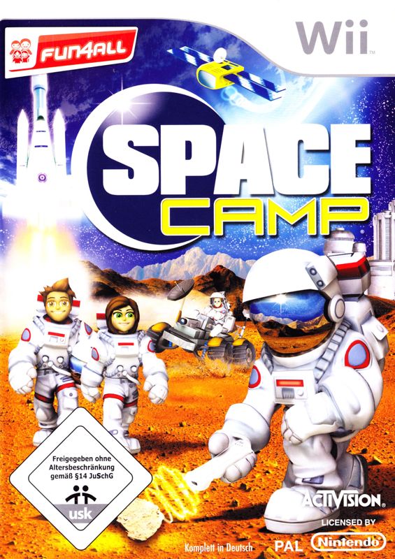 Space Camp box art for Wii